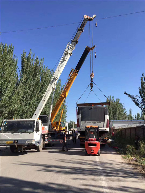 扎赉诺尔区港口集装箱搬运案例